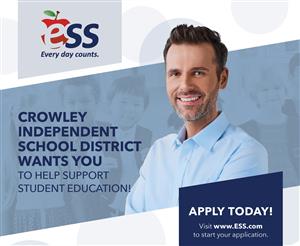 Apply to be a substitute teacher in Crowley ISD 